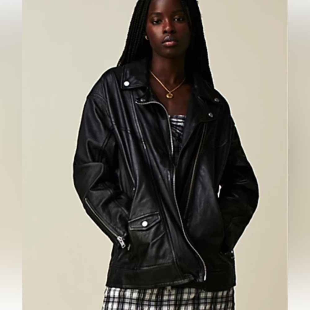 ISO IN SEARCH OF! Mauritius Yori Leather Jacket Black
